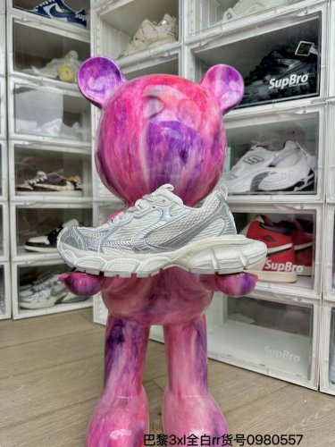 放店 巴黎3Xl全白 rr高版本套楦工艺 正确版型 尺码36-44 男女码现货