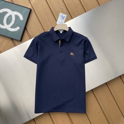 专柜还原顶级复刻版 Bbr 巴宝莉徽标战马刺绣短袖polo 全员粉丝必入 徽标战马刺绣标识系列 经典战马徽标刺绣 高端英式风格打造 男女同款polo衫 高端po