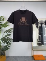 Lp 2630Ss春夏最新款圆领时尚短袖T恤 官网同步 专柜纯棉面料 贴肤舒适 耐看又好穿 经典简约Logo设计 原厂工艺一丝不苟 型男必备单品 码数M-4Xl