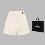 供 Fend* Ss 早春新款短裤 李敏镐同款 原版开模特制提花面料 黑色小扣标 完美细节处理 经典Logo图案 上身超好看 男女同款 尺码：Smlxl