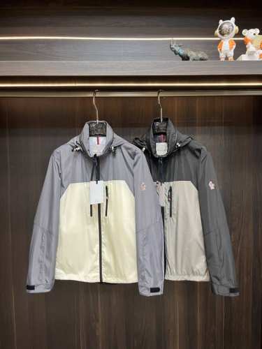 P470 Moncler 2025Ss春季最新款秘蒙口连帽休闲外套 隐藏帽设计春款外套高端品质、高档制作工艺，版型面料五金都是专柜1:1定制，透气舒适合成面料，