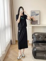新款 Gucci两件套套装采用高档纯棉面料 刺绣工艺 时尚百搭又简约 高品质Smlxl
