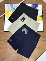 Arc'teryz 始祖鸟 三色Gamma Lightweight Short 9 纯色Logo刺绣系扣直筒夏季中腰休闲短裤 Arcteryx Gamma Li