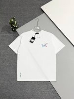 高版本] Arcteryx 始祖鸟 新款25S新款短袖T恤.高克重原单推荐 风靡海外的运动品牌 炫彩渐变色彩始祖鸟刺绣设计.好看又时尚.订制优质32支双股280