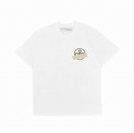高版本Off-White 20Ss黄色胶带箭头款短袖T恤！男女同款！采用定制 克纯棉双纱面料，经典Os版型，不挑身材。德国进口机器高清数码印花，环保级材料，色彩