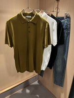 guc*I 古家2025春夏新款伊力特短袖Polo衫，贸易公司渠道稀出，同步官网发售！G家春夏系列情侣上线，面料透气有一定的自重感，定制原版进口顶级伊力特面料！