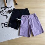 主图 女式短裤Arc'teryz 始祖鸟 两色Gamma Lightweight Short 9 纯色Logo刺绣系扣直筒夏季中腰休闲短裤 女款 Arctery