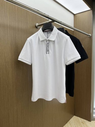 Mon 2550Ss夏季新款 Logo男士翻领Polo衫！经典商务男款，高端男装的天花板级别的商务男款！简约时尚大气不失优雅，单穿内搭体面过人，品质控 细节控的