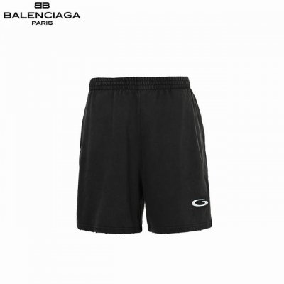 balenciaga 巴黎世家 25Ss 环形刺绣短裤 采用订色订染毛圈纯棉卫衣面，420G双股双纱，手感舒适 进口针织针梳棉进行制作，厚度适中，有垂感又有轮廓