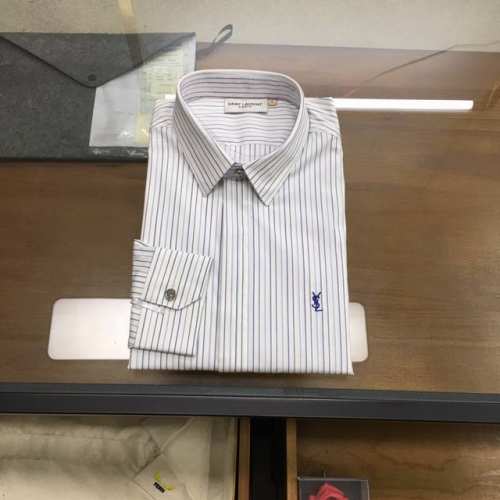新品 Ys...L 2025商务休闲格纹长袖衬衫！ 版型：高端的时尚美学设计结合立体裁剪的版型，使穿着更具舒适性和观赏性。 面料：甄选的顶级瑞士Alumo阿鲁姆