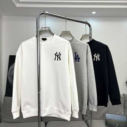 Mlb Ny洋基队春季新款毛圈圆领卫衣 Os版型，宽松落肩袖 可穿200斤！！！ 面料手感舒适细腻光滑 上身舒服 非常亲肤 质感十足 定制染色螺纹无任色差 整件