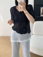 天丝帽衫短袖