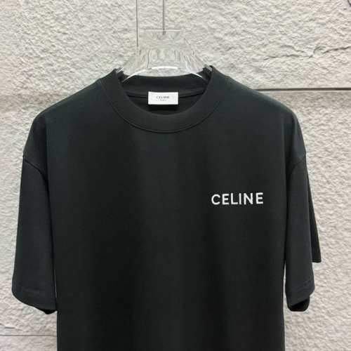 celi* 塞琳 2025春夏款 简约字母刺绣个性Logo 定制双纱平纹纯棉面料 短袖T恤 男女同款 尺码 S 90-130斤 M 120-150斤 L 140