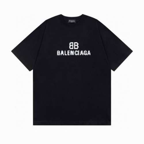 Balenciaga 巴黎世家2025 Ss 经典幻影Bb直喷印花短袖T恤 本市场No.1的质量 真正天花板品质 全部原版开发注意细节图 避免被盗图商家混发 正