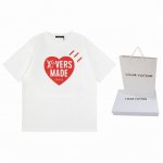 顶级版本.官网品质 Louis Vuitton*路易威登 Lv 25Ss红爱心短袖T恤 采用原板独家定制260克32支双莎纯棉面料 质感非常柔软舒服 %区别市场