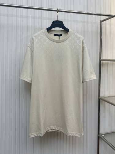 lv 路易渐变老花圆领短袖T恤 Size：Xs S M L