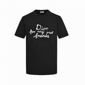 dior 迪奥 25Ss 毛巾绣刺绣字母短袖 定织纯棉竹节棉面料 采用毛巾绣工艺 工艺极其复杂 宽松版型 全套辅料配备 面料柔软实厚三标齐全 男女同款 size