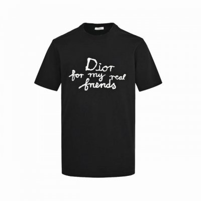 dior 迪奥 25Ss 毛巾绣刺绣字母短袖 定织纯棉竹节棉面料 采用毛巾绣工艺 工艺极其复杂 宽松版型 全套辅料配备 面料柔软实厚三标齐全 男女同款 size