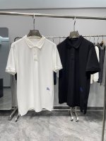 2025春夏Bur*Erry 典藏飞马刺绣标识polo衫短袖T恤！ 焕新升级创意元素马球衫,精简的时尚感搭配英式专属风格的裁剪形成独特气质. 气孔珠地棉面料,工