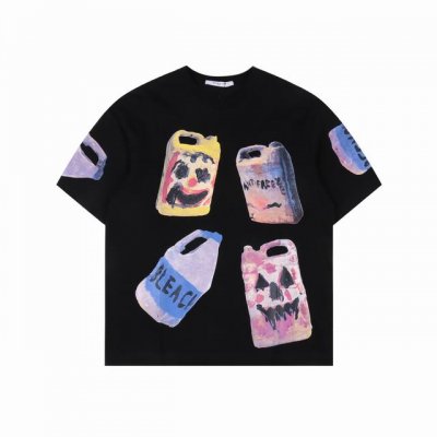 givenchy 纪梵希 24Ss 汽油桶印花短袖 精湛的进口环保浆料印花技术 确保印花均匀无异味 持久耐穿不易开裂 客供定织100%全棉面料 着身干爽透气 亲