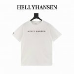 hellyhansen Hh海丽汉森 胸前英文短袖T恤 原版客供定制棉料 超强功能性黑科技 抗菌免烫吸湿速干抗静电 抗起球 3D立体裁剪版型 基础百搭 面料触感