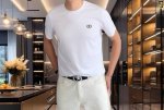 ck 隔天出货2025夏季新款 高端定制面料短袖T， 全球顶级男装，简约时尚，从容百搭，大气优雅 极度舒适体验 高端面料 色泽鲜艳 极致顺滑触感 细腻不易起皱