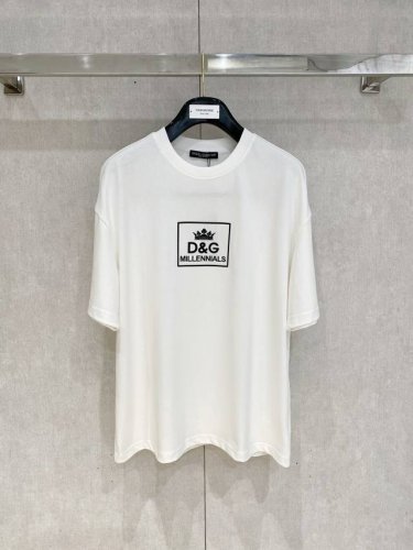 dolce&Gabbana 杜嘉班纳 -Dg 重磅推荐！Ss夏装新品 专柜在售 最新系列图案Logo短袖T恤 必须人手一件的节奏！ 进口顶极精梳棉面料，极为亲肤