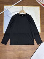 实拍细节图150，可隆新款圆领打底衫Kolon Sport 可隆专柜同款同色刺绣休闲顶级科技棉户外休闲运动速干运动圆领长袖T恤定制1:1专业运动面料，高密度锦纶