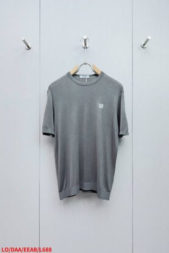 l688 Loloewe、25夏季清凉透气T~天丝莫代尔针织短袖。天丝提供衣服高级质感光泽度 强力吸湿透气性 优雅垂感 莫代尔贡献极致柔软弹性和亲肤 两者11大