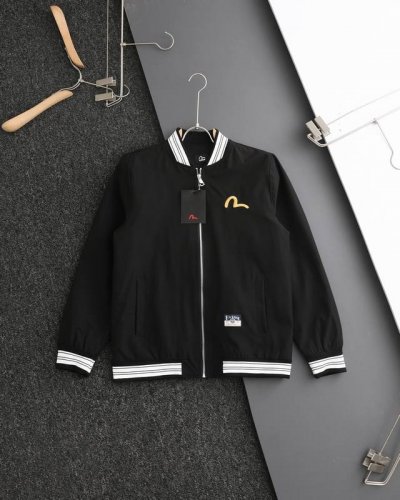 260（高品质） evisu/福神春季新款雄鹰刺绣立领棒球服夹克外套 官网同步 男女同款 超人气单品 热门爆款 官网同步发售 万针刺绣 立体感十足 细节拉满 做