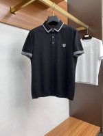 lp诺悠翩雅 2025Sshk专柜同款同步上新短袖翻领Polo 定制珠地面料 定制罗纹翻领 一体起脚针织 高端人士必备单品，懂货的来欢迎对比专柜 。码数L-4X