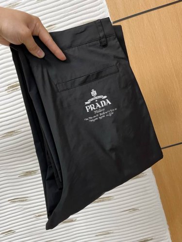 pard 2025春夏新款字母Logo印花休闲裤颜色：黑色蓝色 码数：M-Xxxl