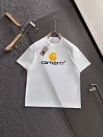 car 2025Ss春夏最新款圆领时尚短袖T恤，官网同步，专柜纯棉面料！贴肤舒适，耐看又好穿，经典简约Logo设计，原厂工艺一丝不苟，型男必备单品 码数S-Xl