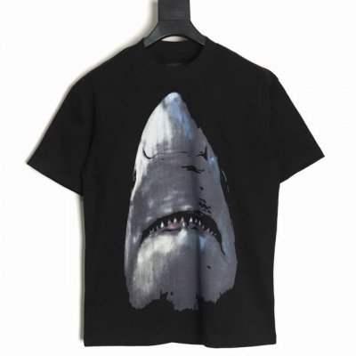 本地自取210 givenchy 纪梵希 23Ss 经典鲨鱼印花短袖T恤 大面积印花采用大康丽数码印花机直喷 成本极高 经过多次的调试打版图案色差还原度与原版接