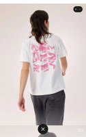 细节110，官网2025新款始祖鸟情侣男女同款短袖T恤Arcteryx -系列Kragg Cotton Bird Tile 百分百棉T恤背后拼图 男女同款T恤。