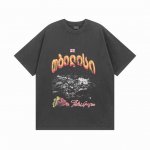 Balenciaga 巴黎世家2025 Ss 最新款 格鲁吉亚品第比利斯白墨直喷印花洗水磨烂做旧短袖T恤 本市场No.1的质量 真正天花板品质 全部原版开发注意