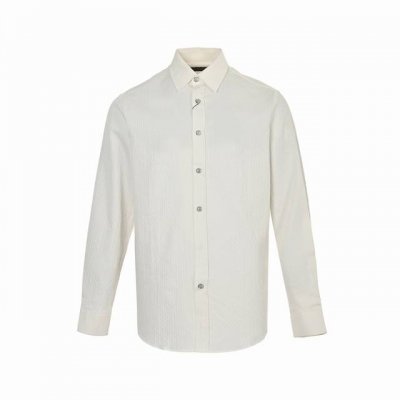 Louis Vuitton 路易威登 25Ss 竖条纹混纺棉质衬衫 正品 0购入开发，定制泡泡棉质提花面料，75D高温朴，面料酵洗，定制辅料，合身版型 Size