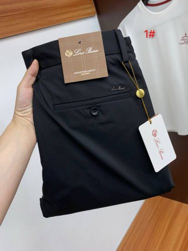 L p2670新款休闲西裤！意大利高端品牌 官网同步发售进口定制高端定制麻棉面料，触感柔软透气 三标齐全 细节无可挑剔，上身效果超棒，完美兼具商务与休闲风格穿搭