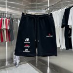 Ble 巴黎夏季新款短裤 Logo字母绣花休闲裤 短裤 男女同款 M L Xl Xxl Xxxl五个码 黑色