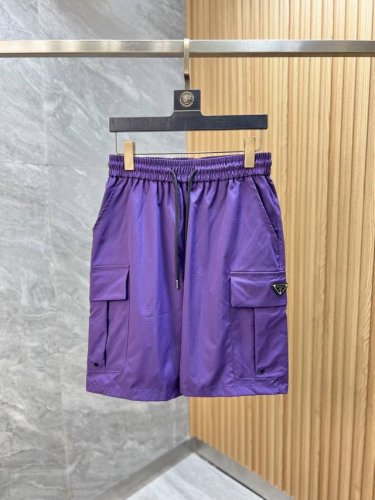 prada 普拉达 2025春夏新品 三标齐全 五分短裤 好货不用过多介绍 看细节 专柜码数：M-4Xl 175 140上身L码