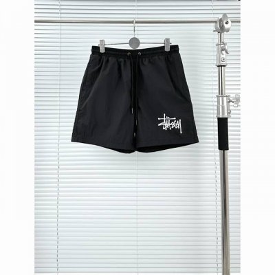 斯图西网眼短裤 蓝色 白色 灰色 黑色 M-3Xl Stussy斯图西 经典Logo宽松休闲短裤 25夏季新款男女同款 夏日松弛感｜Stussy经典网眼短裤上线