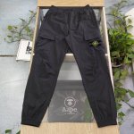 上新 款号：Bm4408 高版本 2025新款Stone Island石头岛经典大口袋罗盘徽章休闲情侣机能工装裤束脚长裤，专柜最新机能梭织面料，贴身透气，腰部松