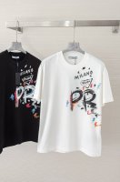 new# Cha #Nel 2025最新经典手绘工艺 重磅260克 圆领短袖#高端品质专柜原单圆领援助，顶级制作工艺进口面料，专柜款独特设计，采用进口高端订制进