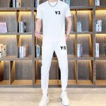 P240 Y-3 胖子福音 2025官网同款.世界知名奢侈品牌.夏季男士 双丝光 高品质货套装 采用进口原单面料 ，当季时尚潮流款，百搭爆款。简洁大方，精密的车