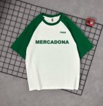 款号T1029 颜色：白绿拼 卡其拼 尺码：S M L Xl 追求品质绝对保证质量！面料使用230G克双纱全棉毛圈面料，纹路清晰可见，质感柔软细腻光滑，垂感十足
