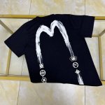 春季新品福神男士大M及家花印花时尚休闲纯棉圆领短袖T恤男 S-Xxl