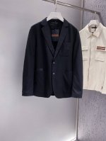 p540 Zegna杰妮亚 高端推荐 2025早春爆款 男士西装西服单西外套 原版高定弹力精纺羊毛面料 经典休闲西装款 大师级修身精裁版型 简洁干练总裁式气场
