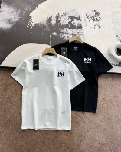 海丽汉森 Helly Hansen Hh 25Ss夏新款短袖T恤 男女同款 双面液氨面料升级，采用日本液氨丝光工艺双面处理 液氨技术能使棉纤维膨胀后收缩，比普通