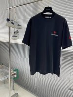 Lululemon 高阶立体Logo短袖 双层螺纹领口 肩部通肩压条 280克纯棉面料舒适透气 男女同款 码数：S-Xxl S码衣长73 胸围106 肩宽53