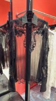 高订款 Ermanno Scervino 原版一比一 重工刺绣真丝镂空花衬衣 超大件 足足耗费了4米真丝面料 一款一衣多穿的衬衣 码数38 40 42